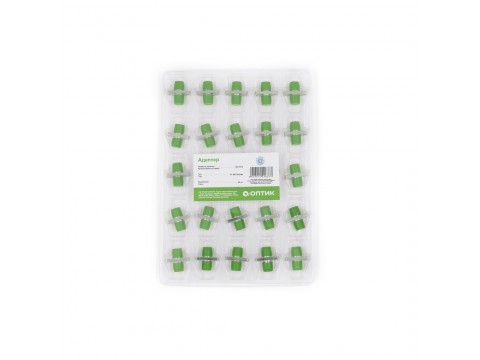Адаптер А-Оптик АО-7011 FC/APC-FC/APC, SM, Simplex