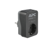 APC Essential SurgeArrest 1 Outlet 2 USB Ports Black 230V Russia [PME1WU2B-RS]