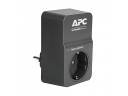 Сетевой фильтр APC Essential SurgeArrest, 1 розетка, 230 В, черный