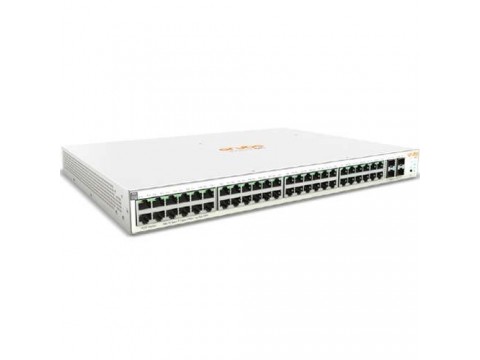 Коммутатор JL686A Aruba Instant On 1930 48G 4SFP+ L2+ (48xRJ-45 10/100/1000 ports PoE+ 370W, 4xSFP+ 1/10Gb ports)