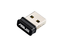 Wi-Fi адаптер ASUS USB-N10 NANO, IEEE 802.11b/g/n,150Mbps,2,4GHz
