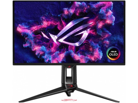 Монитор ASUS PG27UCDM OLED,27",16:9 UHD(3840x2160x240Hz),450cd/m2,HDR10,1.5M:1,178/178,0.03ms,DP,2xHDMI,USBC 90W