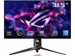 Монитор ASUS ROG Swift OLED PG32UCDP, 32", Standard: 3840x2160 240Hz, Frame Rate Boost: 1920x1080 480Hz, 1300:1
