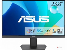 Монитор ASUS VA24EHF IPS,23.8",16:9 FHD (1920x1080x100Hz),250cd/m2,1300:1,178/178,1ms,HDMI,Black