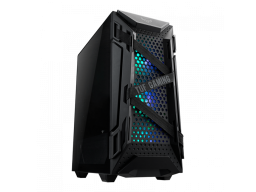 Кейс ASUS TUF Gaming GT301, ATX/micro ATX/Mini ITX, USB 3.1, 3x120mm AURA RGB, без Б/П, Чёрный