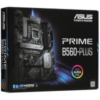 Сист. плата ASUS PRIME B560-PLUS, B560, 1200, 4xDIMM DDR4, 2xPCI-E x16, M.2, 6xSATA, DP, HDMI, BOX
