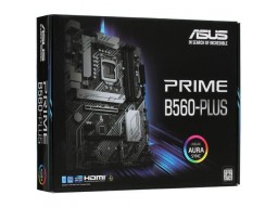 Сист. плата ASUS PRIME B560-PLUS, B560, 1200, 4xDIMM DDR4, 2xPCI-E x16, M.2, 6xSATA, DP, HDMI, BOX