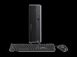 Системный блок ASUS D701SER-3141000050/BLACK/8.6L/I3-14100/8G/256G M.2 PCIE/Wi-Fi6E+BT5.4/dTPM/180W /USB KB  M/DOS/1yw