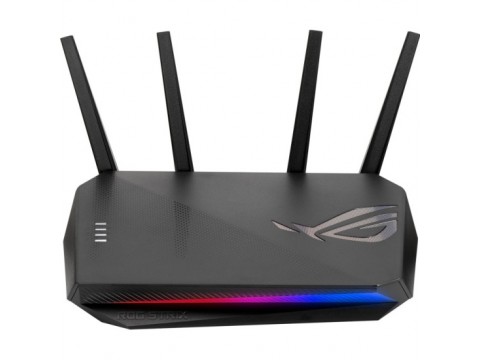 Двухдиапазонный маршрутизатор ROG Strix GS-AX5400:Wi-Fi 6, cовместимость с PS5, Adaptive QoS, VPN Fusion, port fwd, Aura