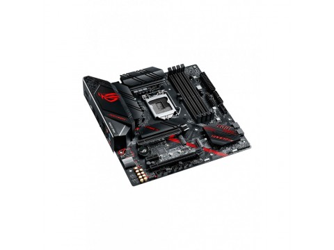 Сист. плата Asus ROG STRIX B460-G GAMING, B460, S1200, 4xDIMM DDR4, 2xPCI-E x16, 2xPCI-E x1, 2xM.2, 6xSATA, HDMI, DVI-D