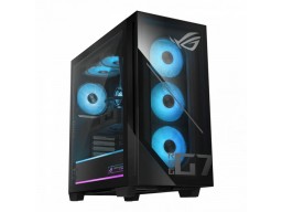 Системный блок ASUS GM700TZ-R9800X0150/BLACK/58L/LIQUID/R7-9800X 3D/32G/2T PCIE G4/RTX5080 16G/Wi-Fi6+BT5.4/1000W/DOS