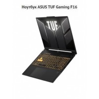 Ноутбук TUF Gaming F16 FX608JH-RV063/Gray/DOS/i5-13450HX/RTX5050 8G/16 WUXGA 165Hz 300nt/D5 16G/512G PCIe/WF6E+BT5.3