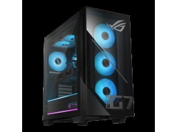 Системный блок ASUS GM700TZ-R9800X0010/BLACK/58L/LIQUID/R7-9800X 3D/32G/1TB PCIE/RTX5070TI 16G/WiFi6+BT5.4/850W /DOS/1yw