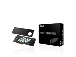 Карта расширения ASUS Hyper M.2 x16 Gen5 Card, 4xNVMe, M.2 (2242/2260/2280/22110).