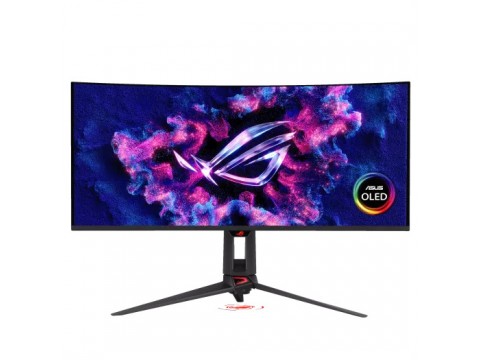 Монитор ASUS PG34WCDN OLED,34",1800R,21:9 3440x1440x360Hz,1.3k cd/m2,1.5M:1,0.03ms,4xHDMI,DP,USBC 96W,HDR10