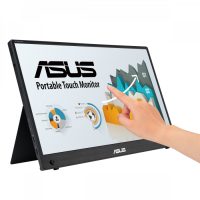 Монитор ASUS ZenScreen Touch MB16AMT / 15.6" FHD / IPS / 10p Touch / Встроенный аккумулятор / mHDMI / Подставка / Штативное гнездо / Артикул MB16AMTR