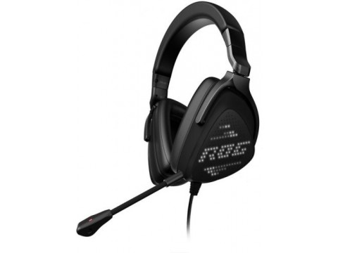 игровая гарнитура ASUS ROG DELTA S ANIMATE/ESS 9281 Quad DAC/USB-C®//PS5/Noise-Canceling Microphone
