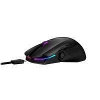 Беспроводная игровая мышь RGB P704 ROG CHAKRAM, 100 dpi - 16000 dpi, RF 2.4GHz + Bluetooth, Black