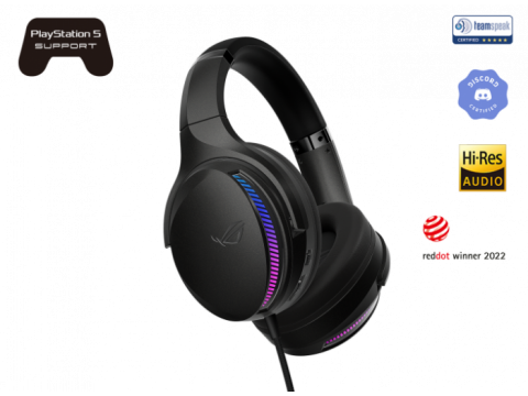 Наушники ASUS ROG FUSION II 300/7.1/ESS 9280 Quad DAC/USB-C® и USB-A/PS5/Mac