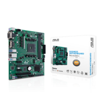 Сист. плата ASUS PRO A520M-C/CSM, A520, AM4, 2xDIMM DDR4, 2xPCI-E x16, 2xPCI-E x1, M.2, 4xSATA, D-Sub, DVI-D, BOX
