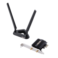 Двухдиапазонный беспроводной адаптер ASUS PCE-AX58BT Wi-Fi 6 (802.11ax)/PCIe/2 антенны/BT 5.0/WPA3/OFDMA,90IG0610-MO0R00