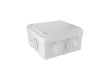 Коробка ответвительная с 6 кабельными вводами DKC 53801 д.25мм IP55, 100х100х50 мм