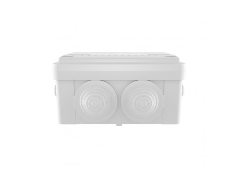 Коробка ответвительная с 6 кабельными вводами DKC 53801 д.25мм IP55, 100х100х50 мм