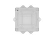 Коробка ответвительная с 6 кабельными вводами DKC 53801 д.25мм IP55, 100х100х50 мм