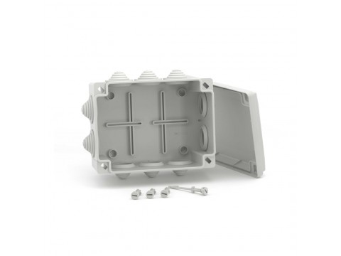 Коробка ответвительная с 10 кабельными вводами DKC 54100.32мм IP55, 190х140х70 мм
