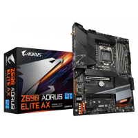 Сист. плата Gigabyte AORUS ELITE AX, Z590, 1200, 4xDIMM DDR4, 2xPCI-E x16, PCI-E x1, 3xM.2, 6xSATA, 2.5GbE, DP, Type C,