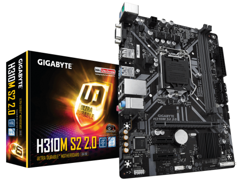 Системная плата Gigabyte H310M S2 2.0