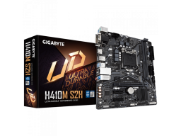 Сист. плата Gigabyte H410M-S2H, H410, 1200, 2xDIMM DDR4, 1xPCI-E x16, 2xPCI-E x1, M2, 4xSATA, HDMI, DVI-D, D-Sub, mATX