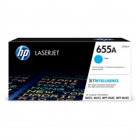 Картридж HP 655A LaserJet, голубой (CF451A)