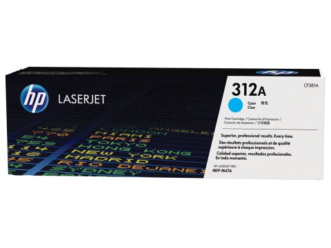 Картридж HP 312A / Cyan / 2700 pages / CF381A