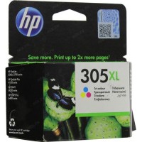 Картридж HP 305XL увеличенной емкости трехцветный / 200 страниц (3YM63AE)