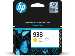 HP 4S6X7PE 938 Yellow Original Ink Cartridge for OfficeJet Pro 9730/9720, up to 800 pages.