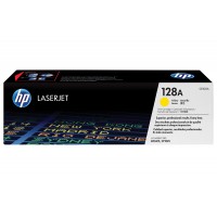 Картридж HP 128A, желтый / 1300 страниц (CE322A)