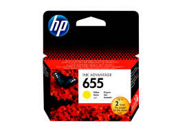 Картридж HP Ink Advantage 655 желтый 600 стр. (CZ112AE)
