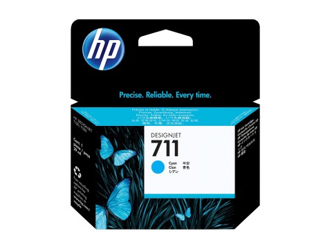 Картридж HP 711 голубой, 29 мл (CZ130A)