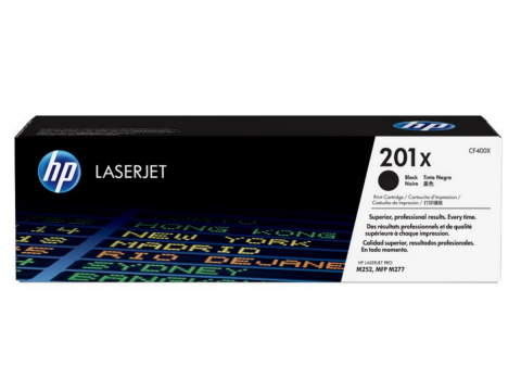 Kартридж HP 201X, черный / 2800 страниц (CF400X)
