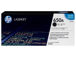 Картридж HP 650A, черный / 13500 страниц (CE270A)