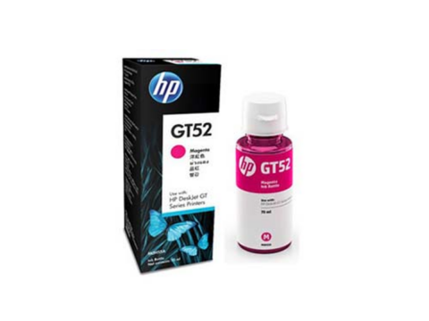 Бутылочка с оригинальными пурпурными чернилами HP GT52 (M0H55AE)