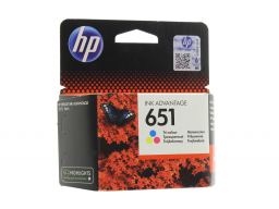 Картридж HP Ink Advantage 651 трехцветный (C2P11AE)