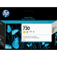 Картридж HP 730 желтый 130 мл. (P2V64A)