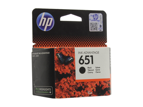 Картридж HP Ink Advantage 651 черный (C2P10AE)