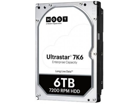 Жёсткий диск HDD 6 Tb SATA 6Gb/s Western Digital Ultrastar   HUS726T6TALE6L4  3.5" 7200rpm  256Mb