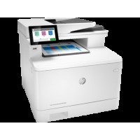 МФУ лазерное цветное HP Color LaserJet Ent M480f 3QA55A, А4, 27 стр/мин, 2ГБ, факс, ADF, duplex,  Ethernet