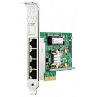 Адаптер сетевой 647594-B21 HPE 331T 4-Port Gigabit Server Adapter, x4 PCIe 2.0, 4xRJ45 (Broadcom BCM5719)