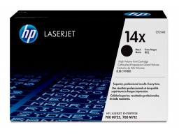 Картридж HP 14X, черный / 17500 страниц (CF214X)