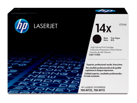 Картридж HP 14X / Black / 17500 pages / CF214X